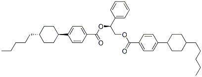 165660-09-3,BENZOIC ACID, 4-(TRANS-4-PENTYLCYCLOHEXYL)-, (1S)-1-PHENYL-1,2-ETHANEDIYL ESTER
