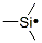 16571-41-8,trimethylsilyl radical