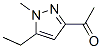 165744-17-2,Ethanone, 1-(5-ethyl-1-methyl-1H-pyrazol-3-yl)- (9CI)