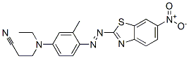16586-42-8,3-[ethyl[3-methyl-4-[(6-nitrobenzothiazol-2-yl)azo]phenyl]amino]propiononitrile