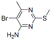 165946-79-2,4-PYRIMIDINAMINE, 5-BROMO-6-METHYL-2-(METHYLTHIO)-
