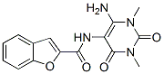 166115-82-8,2-Benzofurancarboxamide,  N-(6-amino-1,2,3,4-tetrahydro-1,3-dimethyl-2,4-dioxo-5-pyrimidinyl)-