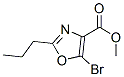166591-42-0,4-Oxazolecarboxylicacid,5-bromo-2-propyl-,methylester(9CI)