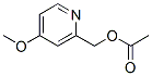 16665-37-5,ACETIC ACID 4-METHOXY-PYRIDIN-2-YLMETHYL ESTER
