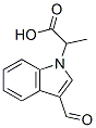 166747-91-7,2-(3-FORMYL-1H-INDOL-1-YL)PROPANOIC ACID