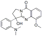 16688-21-4,Pyrrolo[2,1-b]quinazolin-9(1H)-one,  3-[2-(dimethylamino)phenyl]-2,3-dihydro-3-hydroxy-5-methoxy-