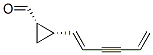 166942-03-6,Cyclopropanecarboxaldehyde, 2-(1,5-hexadien-3-ynyl)-, [1S-[1alpha,2alpha(E)]]- (9CI)