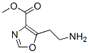 166950-00-1,4-Oxazolecarboxylicacid,5-(2-aminoethyl)-,methylester(9CI)