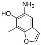 167029-03-0,6-Benzofuranol,  5-amino-7-methyl-