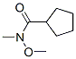 167303-65-3,Cyclopentanecarboxamide, N-methoxy-N-methyl- (9CI)
