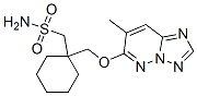 167309-33-3,[1-[(4-methyl-1,2,7,9-tetrazabicyclo[4.3.0]nona-2,4,6,8-tetraen-3-yl)o xymethyl]cyclohexyl]methanesulfonamide