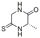167391-74-4,Piperazinone, 3-methyl-5-thioxo-, (S)- (9CI)