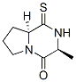 167391-76-6,Pyrrolo[1,2-a]pyrazin-4(1H)-one, hexahydro-3-methyl-1-thioxo-, (3S-trans)- (9CI)