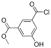 167630-01-5,Benzoic acid, 3-(chlorocarbonyl)-5-hydroxy-, methyl ester (9CI)