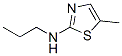 167710-13-6,2-Thiazolamine,  5-methyl-N-propyl-
