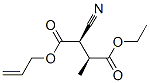167778-99-6,Butanedioic acid, 2-cyano-3-methyl-, 4-ethyl 1-(2-propenyl) ester, [R-(R*,S*)]- (9CI)