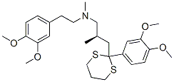 168037-92-1,(2R)-3-[2-(3,4-dimethoxyphenyl)-1,3-dithian-2-yl]-N-[2-(3,4-dimethoxyp henyl)ethyl]-N,2-dimethyl-propan-1-amine