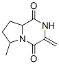 168074-99-5,Pyrrolo[1,2-a]pyrazine-1,4-dione, hexahydro-6-methyl-3-methylene- (9CI)