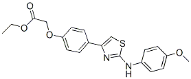 168127-31-9,ethyl 2-[4-[2-[(4-methoxyphenyl)amino]-1,3-thiazol-4-yl]phenoxy]acetat e