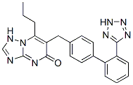 168152-66-7,2-propyl-3-[[4-[2-(2H-tetrazol-5-yl)phenyl]phenyl]methyl]-1,5,7,9-tetr azabicyclo[4.3.0]nona-2,5,7-trien-4-one