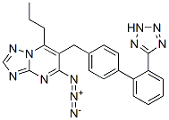 168152-71-4,4-azido-2-propyl-3-[[4-[2-(2H-tetrazol-5-yl)phenyl]phenyl]methyl]-1,5, 7,9-tetrazabicyclo[4.3.0]nona-2,4,6,8-tetraene