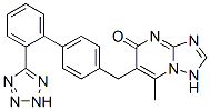 168152-87-2,2-methyl-3-[[4-[2-(2H-tetrazol-5-yl)phenyl]phenyl]methyl]-1,5,7,9-tetr azabicyclo[4.3.0]nona-2,5,7-trien-4-one