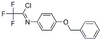 168267-73-0,N-(4-BENZYLOXY-PHENYL)-2,2,2-TRIFLUORO-ACETIMIDOYL CHLORIDE