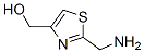 169158-53-6,4-Thiazolemethanol,  2-(aminomethyl)-