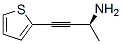169208-53-1,3-Butyn-2-amine, 4-(2-thienyl)-, (S)- (9CI)