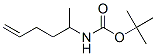 169268-97-7,Carbamic acid, (1-methyl-4-pentenyl)-, 1,1-dimethylethyl ester (9CI)