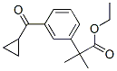 169280-11-9,ETHYL 3-(CYCLOPROPYLCARBONYL)-A,A-DIMETHYLPHENYLACETATE