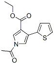 169467-62-3,1-ACETYL-4-(2-THIENYL)-1H-PYRROLE-3-CARBOXYLIC ACID ETHYL ESTER