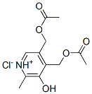 1696-70-4,3,4-bis(acetoxymethyl)-5-hydroxy-6-methylpyridinium chloride