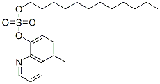 1696-81-7,dodecyl 5-methyl-8-quinolyl sulphate