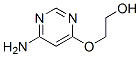 169677-50-3,Ethanol, 2-[(6-amino-4-pyrimidinyl)oxy]- (9CI)