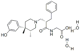 170098-38-1,2-[[(2S)-2-benzyl-3-[(3R,4R)-4-(3-hydroxyphenyl)-3,4-dimethyl-1-piperi dyl]propanoyl]amino]acetic acid dihydrate