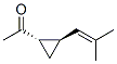 170552-91-7,Ethanone, 1-[2-(2-methyl-1-propenyl)cyclopropyl]-, (1S-trans)- (9CI)