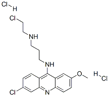 17070-45-0,6-CHLORO-9-[3-(2-CHLOROETHYLAMINO)PROPYLAMINO]-2-METHOXYACRIDINE DIHYDROCHLORIDE