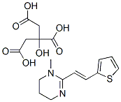 17076-90-3,1,4,5,6-tetrahydro-1-methyl-2-[2-(2-thienyl)vinyl]pyrimidine citrate