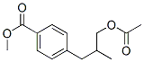 170955-22-3,Benzoic acid, 4-[3-(acetyloxy)-2-methylpropyl]-, methyl ester (9CI)