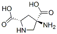 171336-79-1,2,4-Pyrrolidinedicarboxylicacid,4-amino-,(2S-cis)-(9CI)