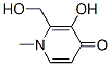 171369-52-1,4(1H)-Pyridinone, 3-hydroxy-2-(hydroxymethyl)-1-methyl- (9CI)