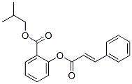 17140-04-4,2-methylpropyl 2-[(E)-3-phenylprop-2-enoyl]oxybenzoate