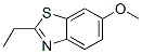 17142-77-7,Benzothiazole, 2-ethyl-6-methoxy- (8CI,9CI)