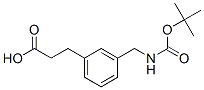 171663-00-6,3-(3-((TERT-BUTOXYCARBONYLAMINO)METHYL)PHENYL)PROPANOIC ACID