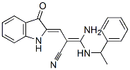 171853-12-6,(Z)-3-amino-2-[(Z)-(3-oxo-1H-indol-2-ylidene)methyl]-3-(1-phenylethyla mino)prop-2-enenitrile