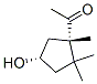 171868-58-9,Ethanone, 1-(4-hydroxy-1,2,2-trimethylcyclopentyl)-, (1S-cis)- (9CI)