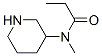 172477-97-3,Propanamide,  N-methyl-N-3-piperidinyl-