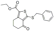 172516-35-7,ETHYL 3-(BENZYLTHIO)-4-OXO-4,5,6,7-TETRAHYDROBENZO[C]THIOPHENE-1-CARBOXYLATE