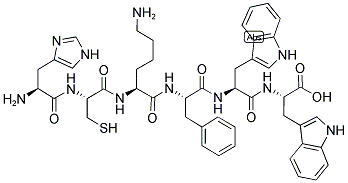 172546-75-7,HIS-CYS-LYS-PHE-TRP-TRP